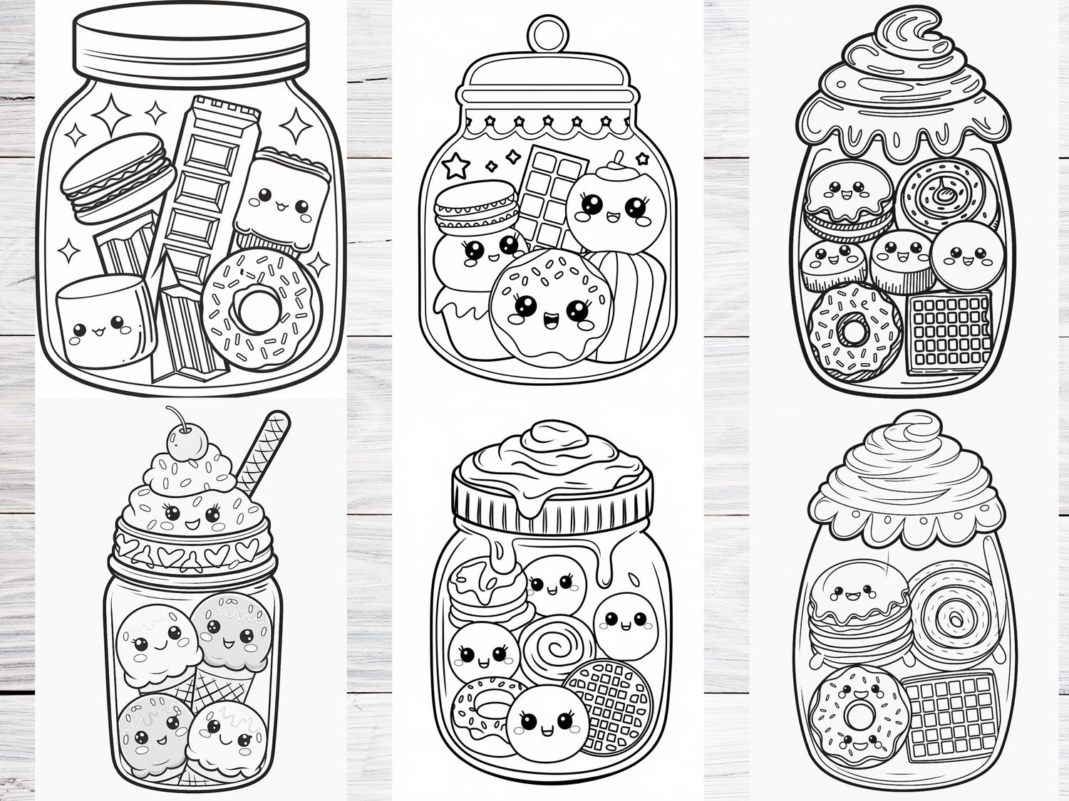 Food Coloring Pages – Delicious & Fun Printable Designs