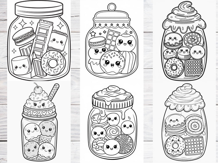 Food Coloring Pages – Delicious & Fun Printable Designs