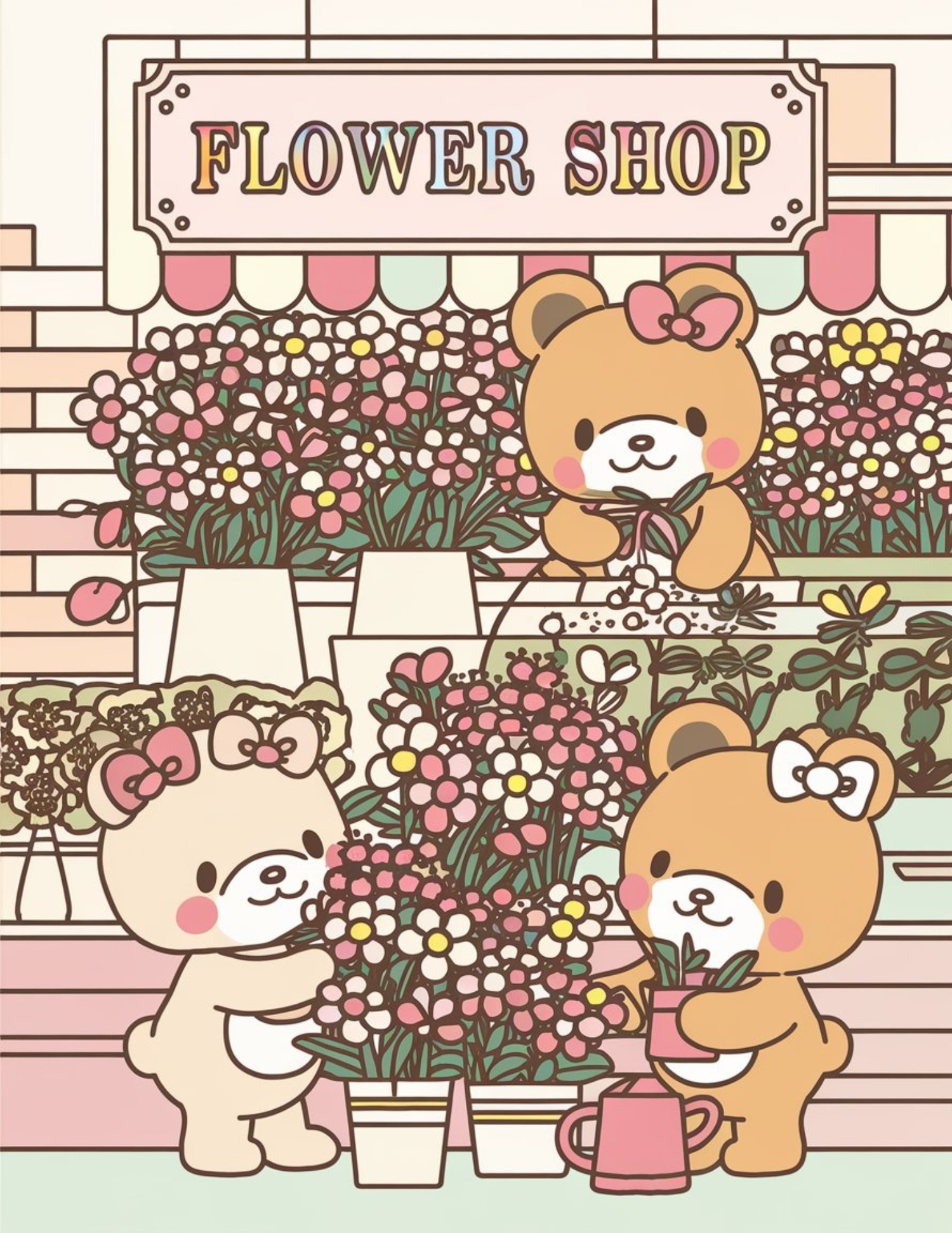 Kawaii Coloring Pages – Cute & Fun Printable Designs