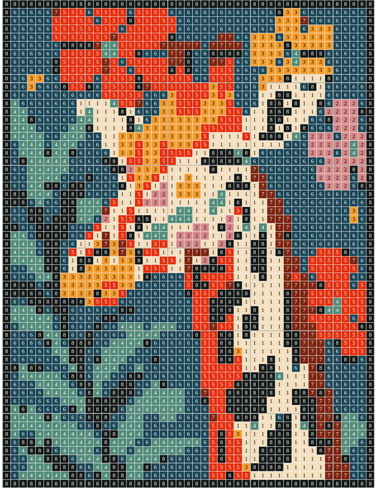 Mystery Mosaic Coloring Pages – Hidden Images Reveal as You Color