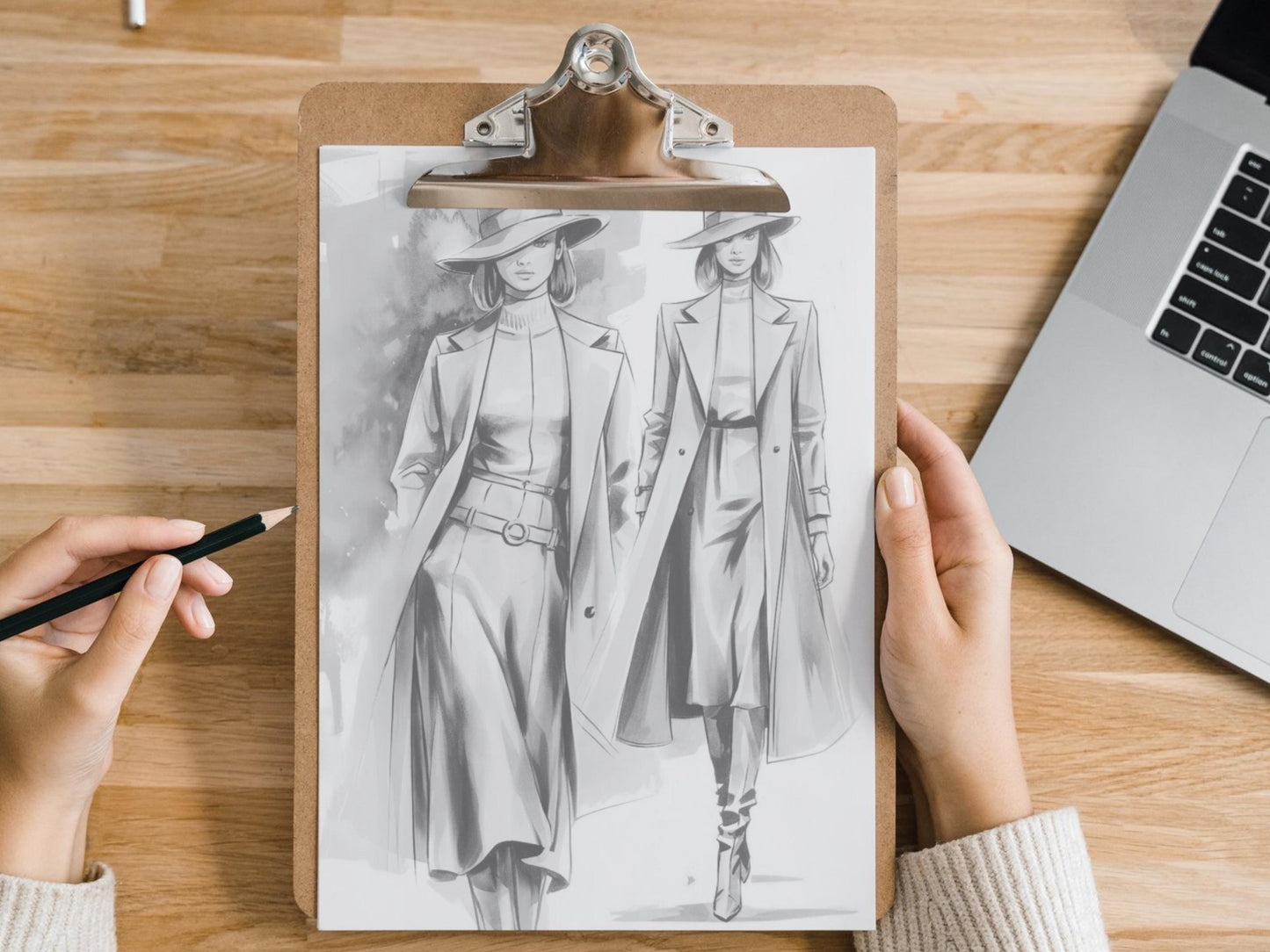 Dibujos para colorear de moda, Dibujos para colorear ropa, Dibujos para colorear de moda para adultos, Libro para colorear de moda para adultos, Diseño de moda