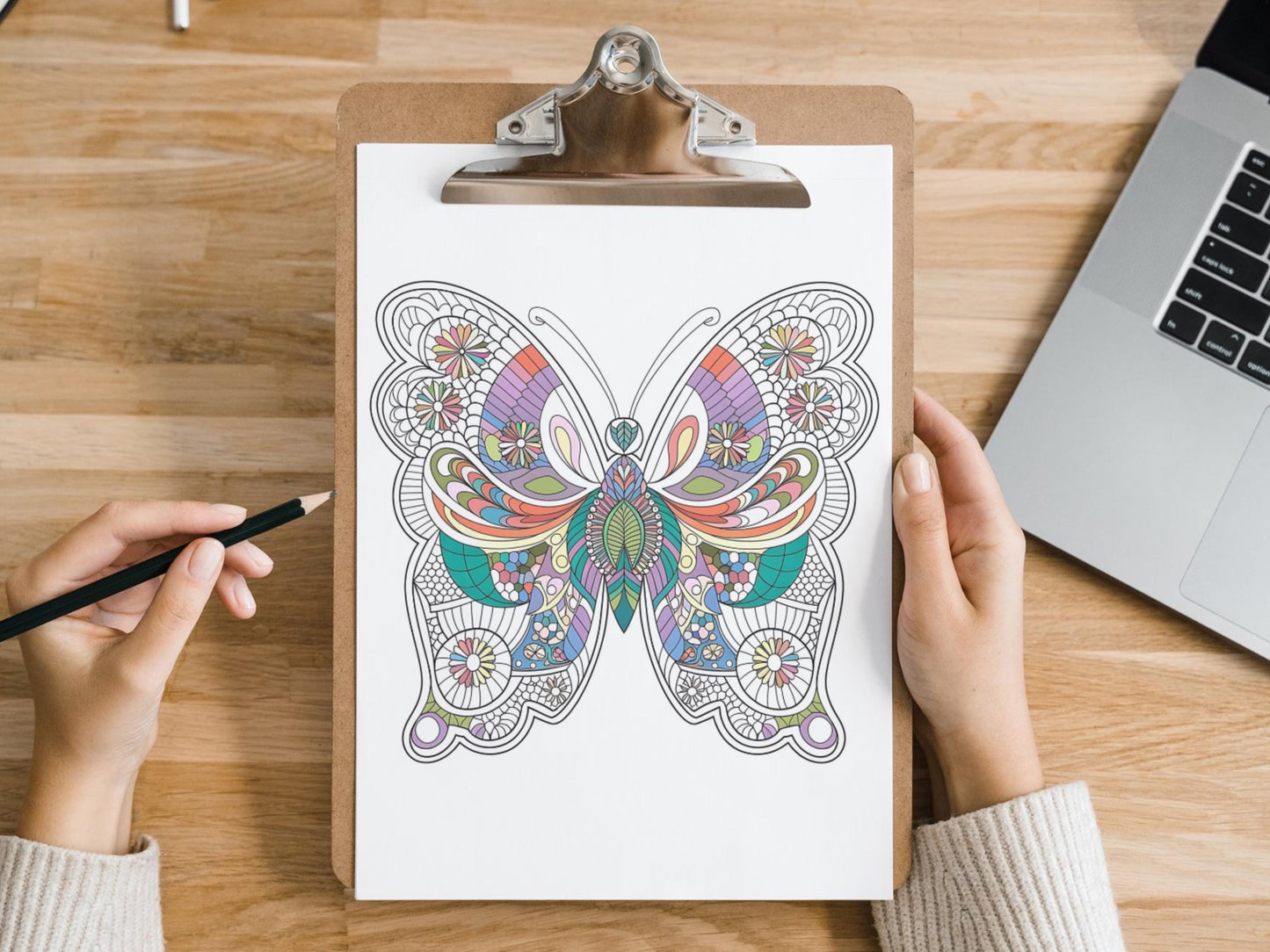 Páginas para colorear de mandalas, Dibujos para colorear para adultos, Mandalas para colorear imprimibles, Mandalas mariposa, Alivio del estrés, Patrón de mandalas, Mandalas florales