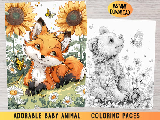 Dibujos para colorear de animales adorables, Dibujos para colorear de animales lindos, Dibujos para colorear de animales lindos, Dibujos para colorear de animales lindos para imprimir, Dibujos para colorear para adultos