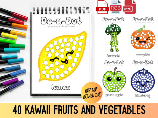 Hacer un punto, páginas con marcadores de puntos, colorear con marcadores de puntos, colorear puntos, actividad con marcadores de puntos, hojas de trabajo preescolares, hacer una actividad con puntos, para niños