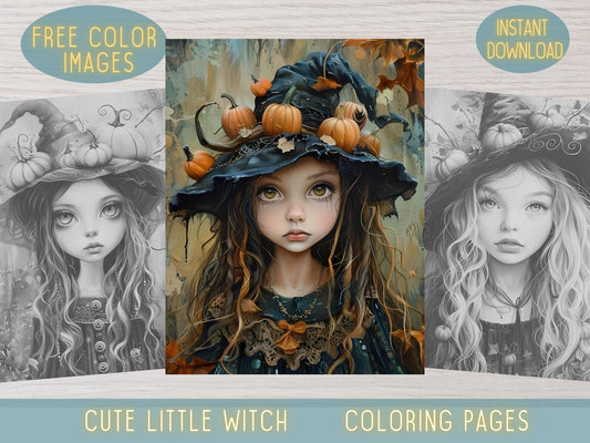 Qué páginas para colorear, Libro para colorear, Colorear imprimible, Páginas para colorear para adultos, Páginas para colorear de Halloween, Colorear en escala de grises, Libro para colorear